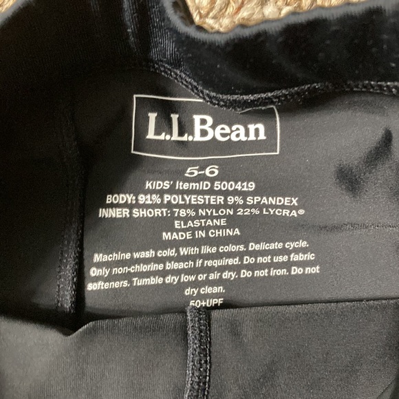 L.L. Bean skort leggings sz 5/6 - Picture 4 of 4